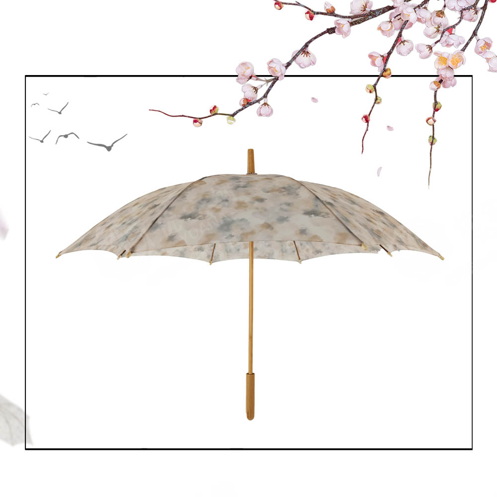 直骨復(fù)古晴雨傘